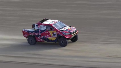 Solid performance for TOYOTA GAZOO Racing SA by De Villiers/Von Zitzewitz on stage 2 of Dakar 2018