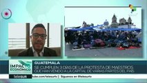 Guatemala: maestros exigen se cumpla aumento salarial acordado
