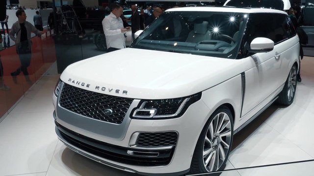 Geneva 2018 - Premiere of the Jaguar I-Pace and Range Rover SV Coupe