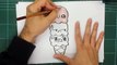 COMO DIBUJAR BOLAS HELADO KAWAII PASO A PASO - Dibujos kawaii faciles - How to draw a ICE CREAM