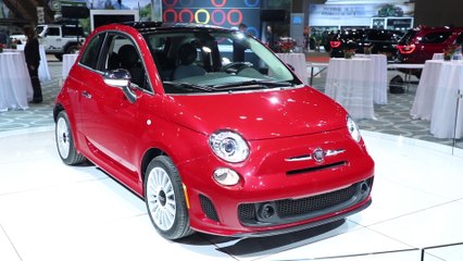 2018 Fiat 500 at Chicago Auto Show