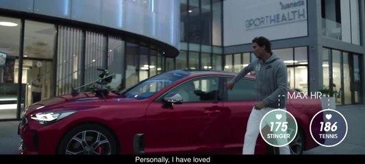 Rafael Nadal Challenged Off-Court in All-New Kia Stinger