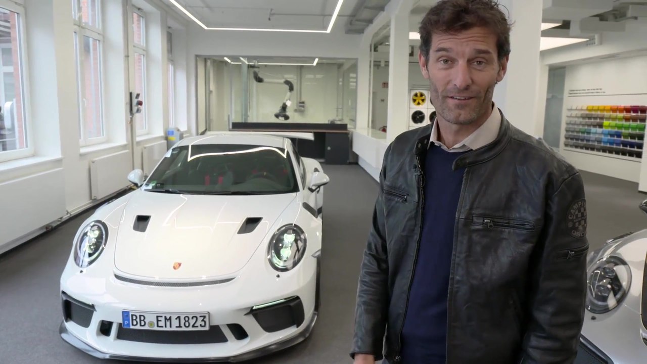 Mark Webber explains the new Porsche 911 GT3 RS