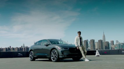 "Baby Driver" Ansel Elgort tests Jaguar I-Pace - Smart Cone Hero Film