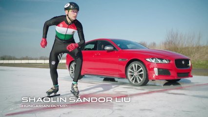 New Jaguar XE 300 SPORT Edition Wins Gripping Ice Race