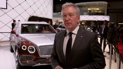 Bentley at 2018 Geneva Motor Show - Adrian Hallmark