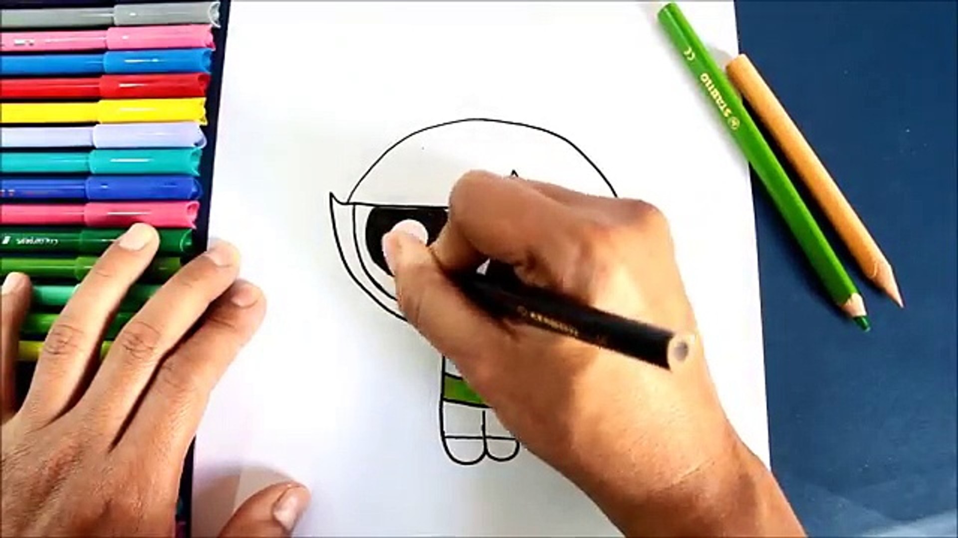 Cómo dibujar a BELLOTA (Las Chicas Superpoderosas) | How to draw Buttercup  (The Powerpuff Girls) - video Dailymotion