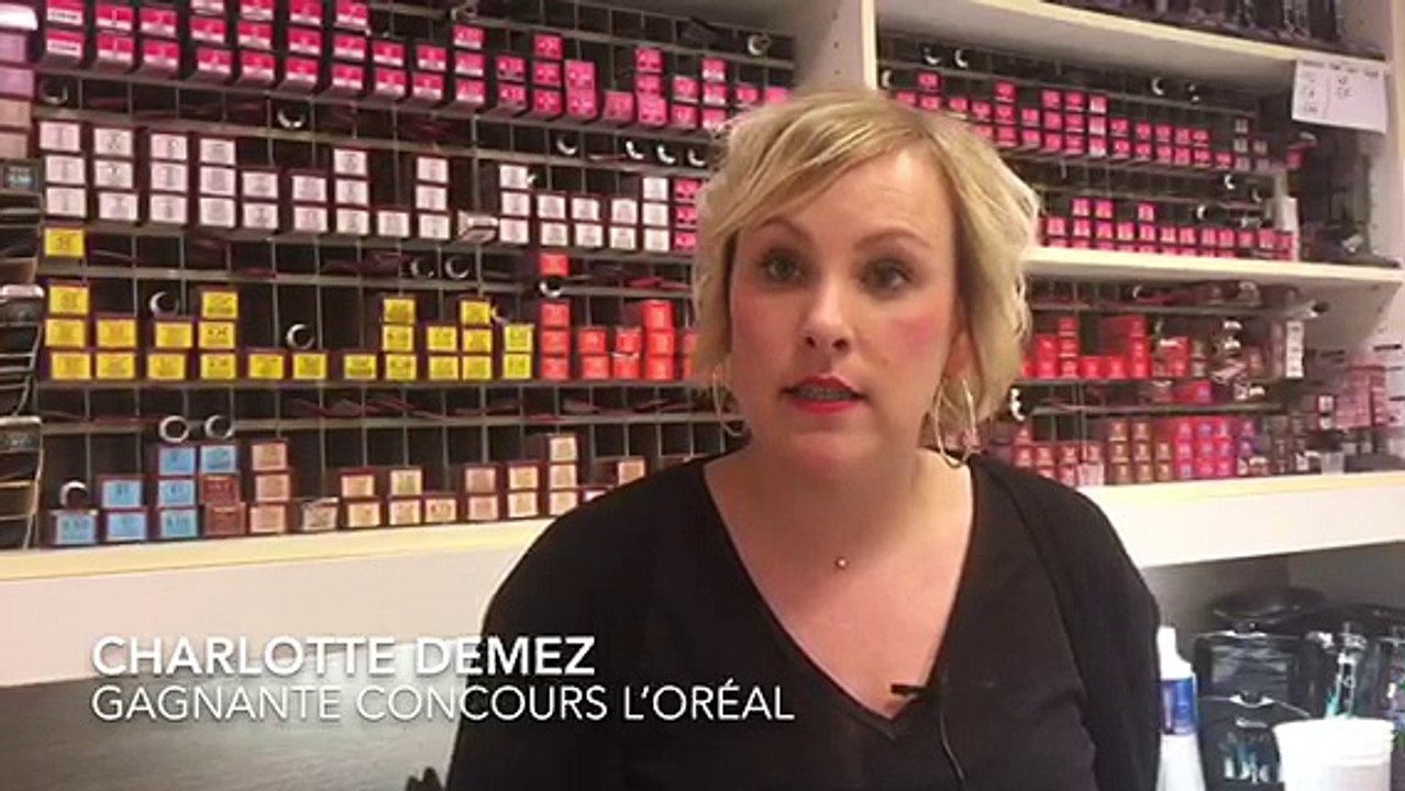 Charlotte Demez rafle 2 Awards au concours l'Oréal professionnel "Style & Colour Trophy 2018"