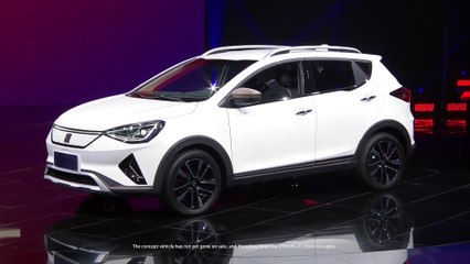 The new Sol E20X premiere on the eve of Auto China 2018