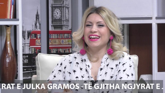 Report Tv -Rreze Dielli, Të gjitha ngjyrat e Julka Gramos