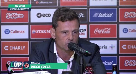 Diego Cocca en conferencia de prensa