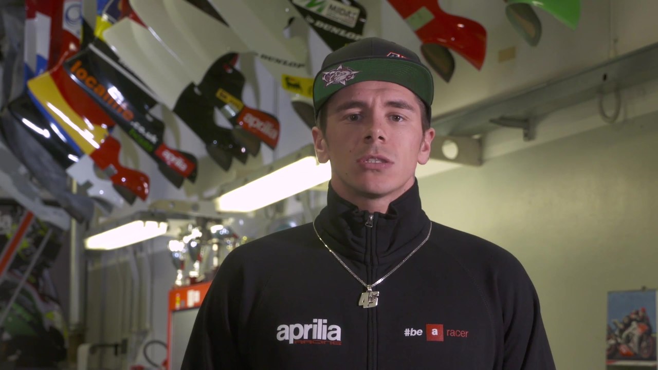 Aprilia 2018 - Interview Scott Redding