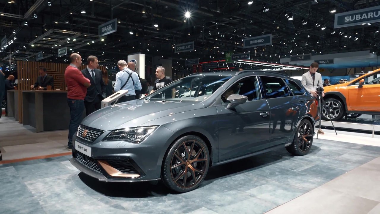 Geneva 2018 - Premiere of the CUPRA e-Racer and Cupra Ateca
