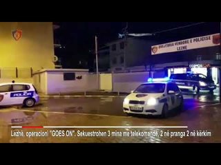 Kapen me tri mina me telekomandë, momenti i arrestimit të dy trafikantëve