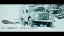 Land Rover announces 70th anniversary celebrations with world's most remote defender outline