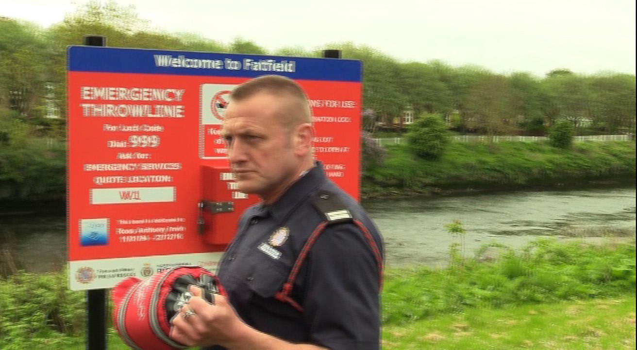 Grieving dad backs life saving equipment at riverside