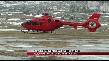 Klos, plagosen 5 minatorë në galeri - News, Lajme - Vizion Plus