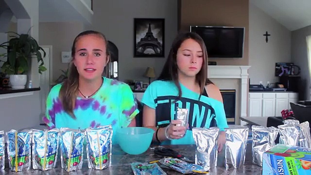 Caprisun Challenge (Throw up warning)
