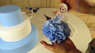 Bolo Falso Fake Frozen (Bolo Cenográfico) (DIY)