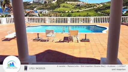 A vendre - Maison/villa - Sint maarten (Guana Bay) - 6 pièces - 1 070m²