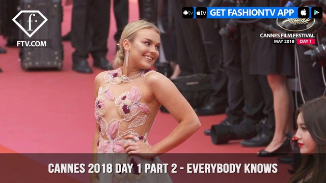 Everybody Knows Red Carpet at Cannes Film Festival 2018 Day 1 | FashionTV | FTV