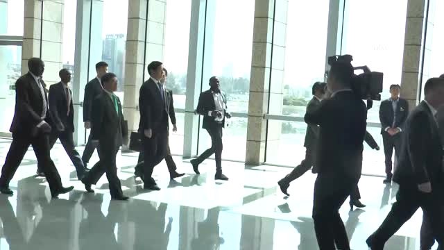 Li Zhanshu, Etiyopya'da - Addis Ababa