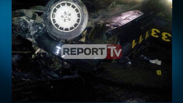 Aksident në Maminas, vdes taksisti dhe pasagjerja 23 vjeçare, u goditën nga një Benz