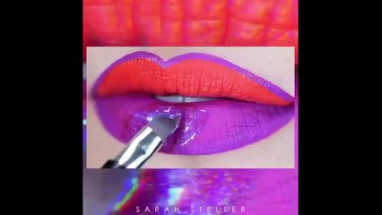 Télécharger la video: ❤️❤️lipstick tutorial compilation 2018new amazing lip art new amazing lip art❤️❤️Part 1