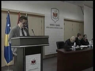 Fjala e Shkumbin Kastratit në kuvendin komunal në Gjakovë