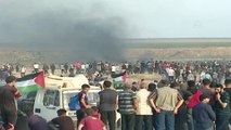 Gazze'deki Büyük Dönüş Yürüyüşü'nde yedinci cuma (7) - GAZZE