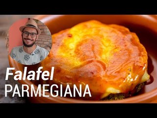 Falafel Recheado a Parmegiana - Web à Milanesa