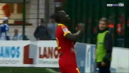 1-0 But Lamine Ndao - Quevilly Rouen 1 - 0 Lorient 11.05.2018