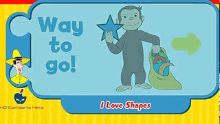 Curious George - I Love Shapes Full Episodes Educational Cartoon Game [HD]