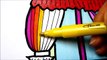 Coloring and Drawing Kids Bedroom Curtain Videos For Children l Learn Rainbow Colors Colored Markers