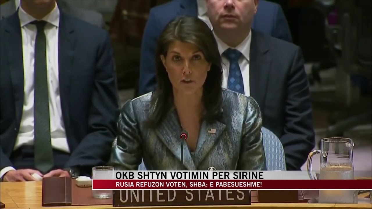 OKB shtyn votimin për Sirinë - News, Lajme - Vizion Plus