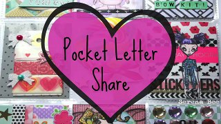 A Pocket Letter Tutorial-- Start To Finish | Serena Bee
