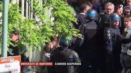 Université de Nanterre : des examens suspendus après un blocage