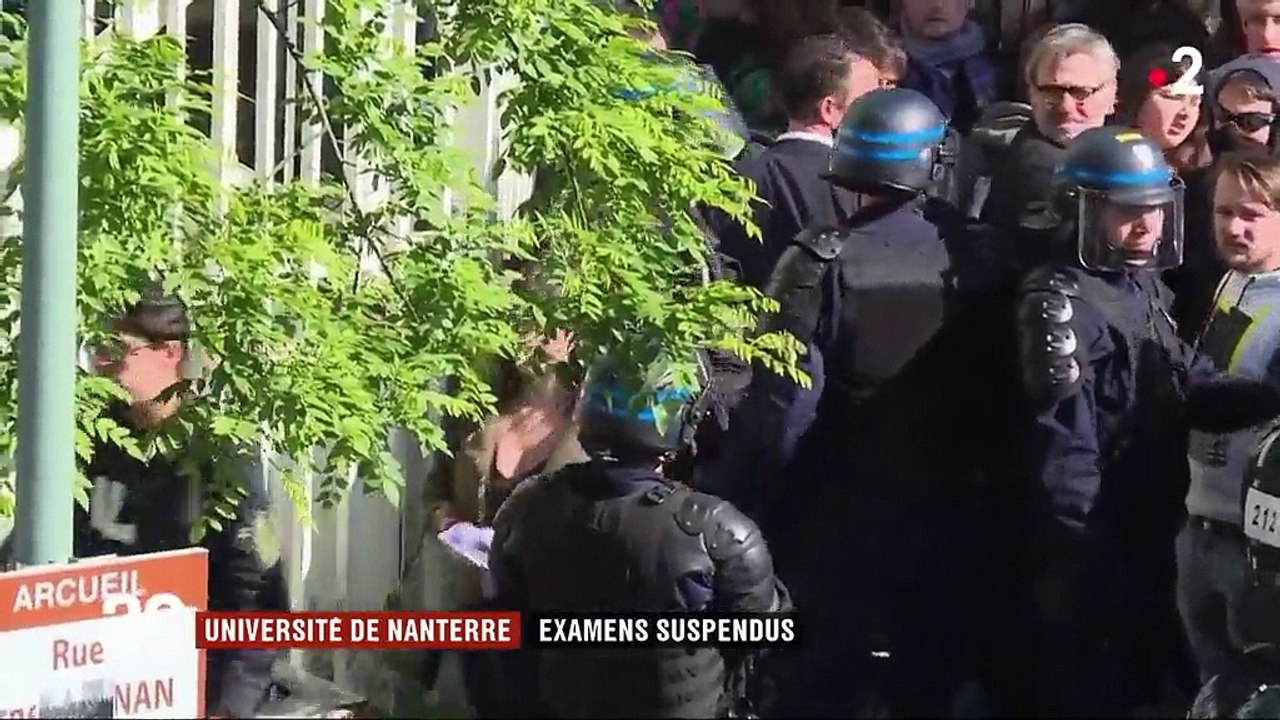 Université de Nanterre : des examens suspendus après un blocage