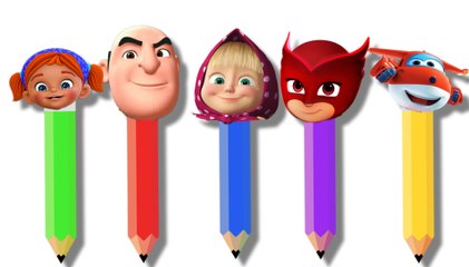 RENKLİ KALEMLER KAFA DEĞİŞTİRME OYUNU PUZZLE İLE RENKLERİ ÖĞRENİYORUZ