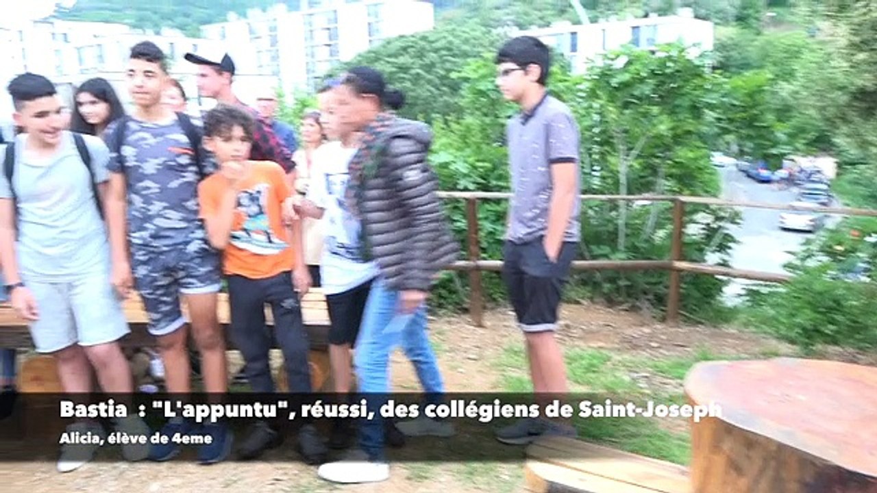 Bastia 1: "L'appuntu", réussi, des collégiens de Saint-Joseph