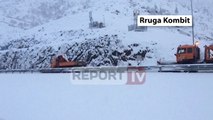 Report TV - Moti i keq, situata nga reshjet e dëborës në disa qarqe