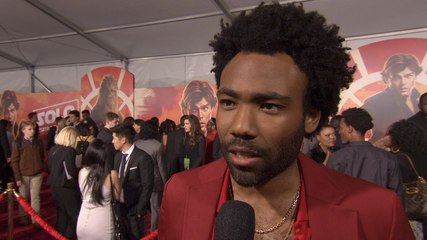 Donald Glover Is All About Capes At 'Solo: A Star Wars Story' Premiere