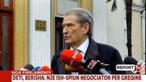 Marrëveshja e detit,me Greqinë, Berisha: Mes negociatorëve një agjent, Deti të ndahet në Hagë