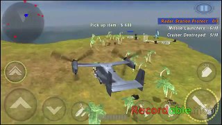 GUNSHIP BATTLE-OSPREY-Defense Radar Base(GamePlay-HD)
