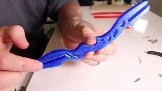 EXTREME Dangerous 3D Printed Recurve Archery Bow - Mini Toy