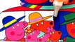 Peppa Pig Driving a Car Coloring Pages - Peppa Coloring Book - Drawing Videos For Kids