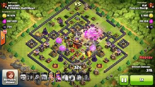 REPLAYS of Th10 War Base! - The Box Fence | Anti 2 Star! | Clash Of Clans