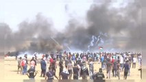 Un muerto y alrededor de 200 heridos en las últimas protestas en Gaza