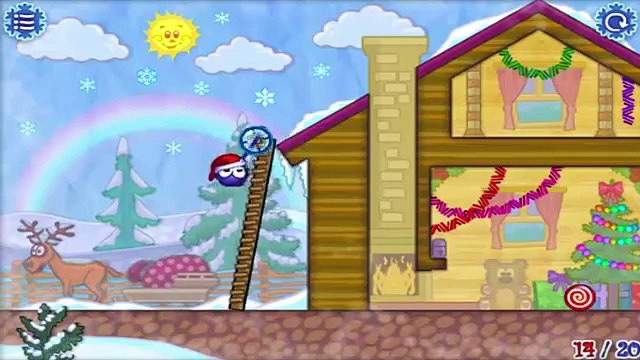 ПУШИСТИК СЛАДКОЕЖКА спешит на РОЖДЕСТВО Мультик Игра для детей для малышей