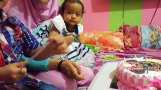 SELAMAT ULANG TAHUN BABY LUCU ZAHSY KE - 1 | HAPPY BIRTHDAY ZAHSY
